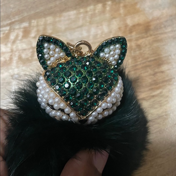 NWOT Green Fox Keychain - Picture 3 of 4